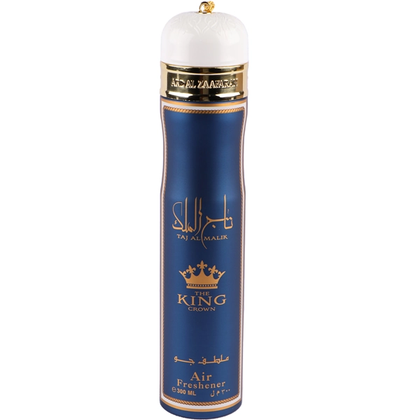اسپری خوشبو کننده هوا تاج الملک عربی اصل ارض الزعفران 300 میل | ARD AL ZAAFARAN TAJ AL MALIK The KING CROWN Air Freshener 300ml